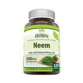 Herbal Secrets, Neem, 500 Mg, 120 Vegetarian Capsules